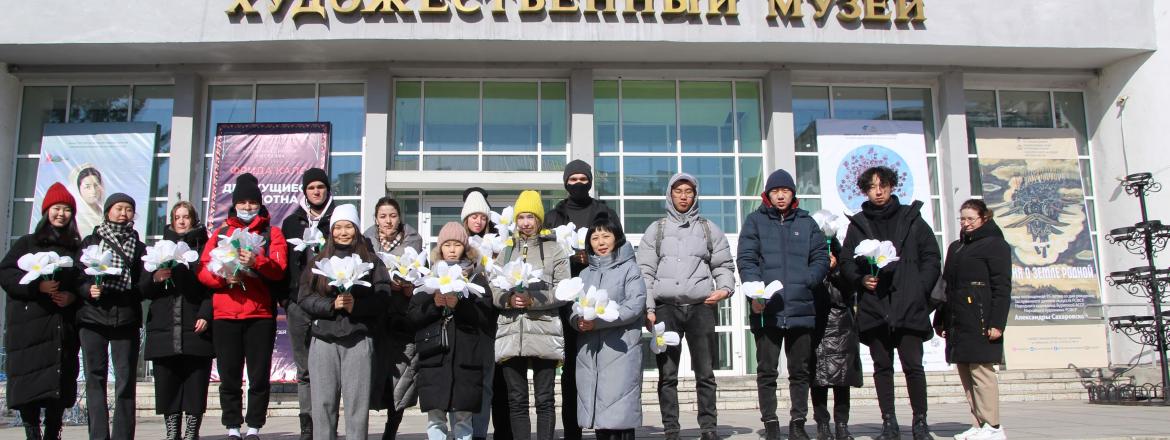 Национальный Музей Республики Бурятия присоединился к Всероссийской акции «Крымская весна»