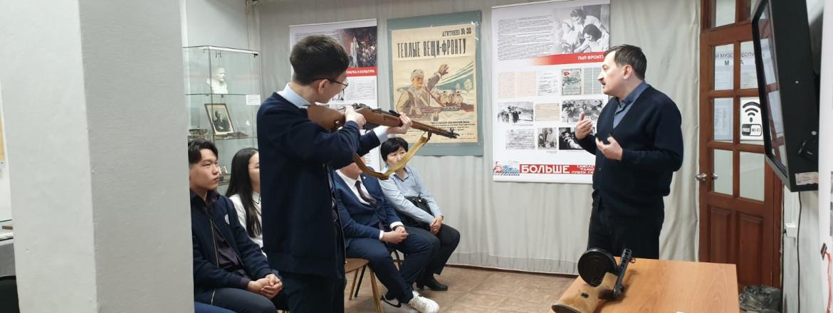 В Музее истории Бурятии проходят занятия, посвященные Великой Отечественной войне