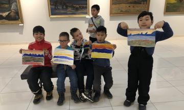 Дети в музее