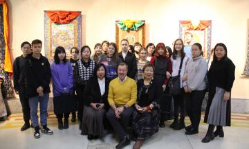 Выставка «Танка. Искусство духовного пути» открылась в музее