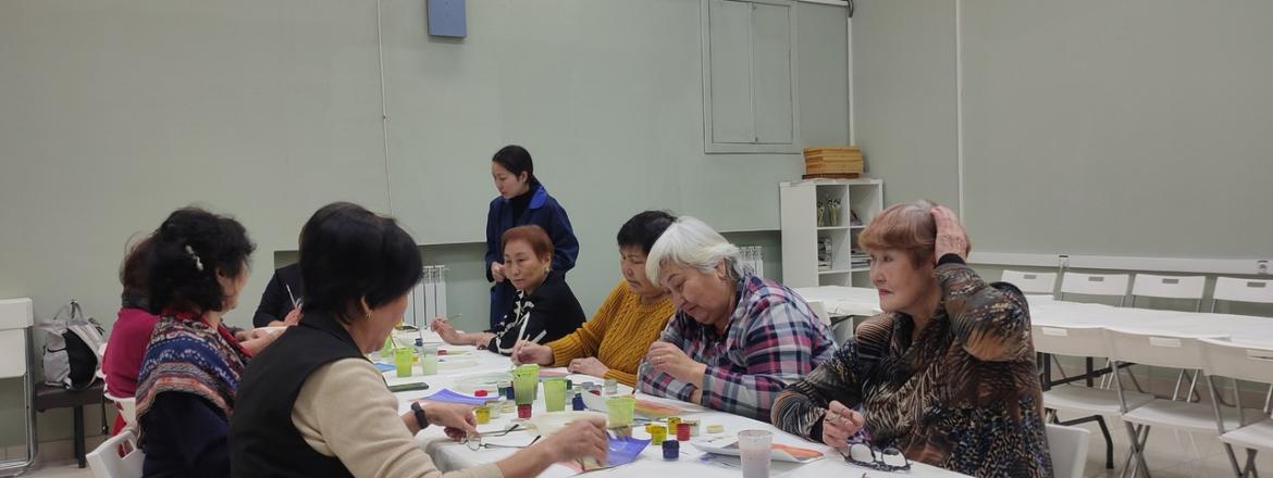 Художественный клуб для старшего поколения