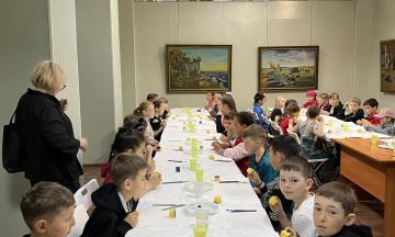 В музее прошел мастер-класс для юных турунтаевцев