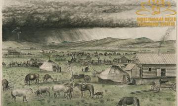 Картине Эрдэнийн Галсана – 100 лет!