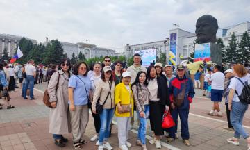 В День России сотрудники  Национального музея Бурятии посетили концерт на площади Советов