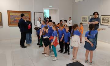 Школьники посетили Национальный музей  Бурятии