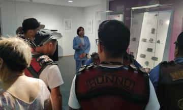 Мотоклуб «Хунну» из Монголии посетил  Национальный музей Бурятии