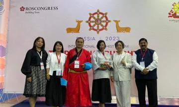 Вопросы культурно-исторического наследия буддизма обсудили на дискуссионной панели буддийского форума