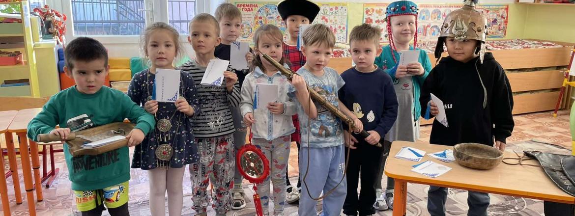 Выездные занятия для детских садов в рамках празднования Белого месяца