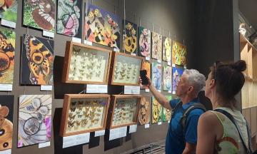 Выставка «Полет бабочки. Крыло под микроскопом» открыта!