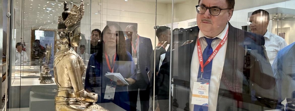 В Бурятии открыли выставку шедевров буддийского искусства