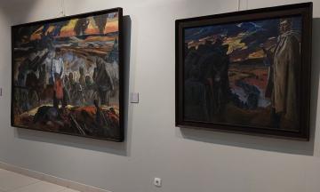 Последняя возможность увидеть выставку «Война и мир Георгия Москалева»