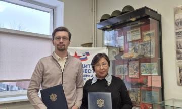 Директор Национального музея и руководитель фонда «Защитники Отечества» подписали соглашение о сотрудничестве