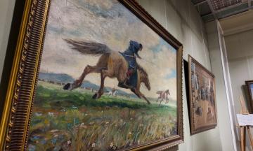 В Национальном музее Республики Бурятия работает выставка «Бурятское изобразительное искусство»