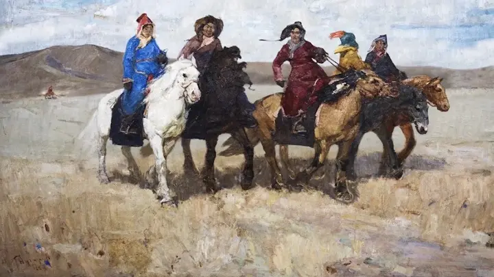 Ко дню рождения художника Даши-Нимы Дугарова