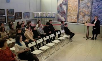 В Художественном музее прошла лекция, посвященная творчеству Даши Намдакова и презентация фильма «Отец Байкал»