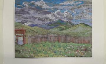 В Новоселенгинском музее декабристов откроется выставка А.П. Хомякова «Окрестности Селенгинска»