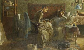 Романтическое полотно из Национального музея Бурятии попала в Топ-5