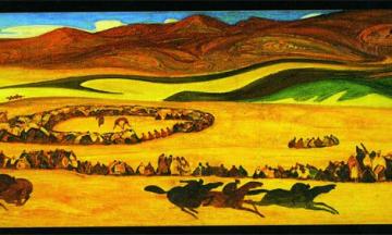 Великий «Сурхарбан» - о работе Г. Баженова «Сурхарбаан»