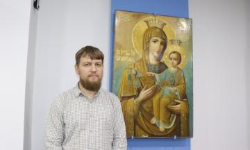 Настоятель храма г. Улан-Батор иерей Антоний посетил Национальный музей Республики Бурятия