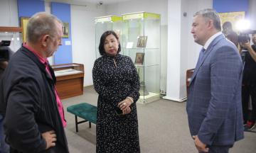 Копирование иконы в музее подходит к завершению