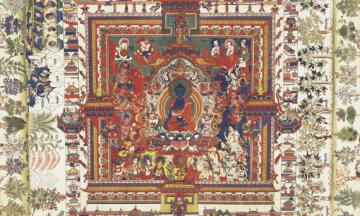 Атлас тибетской медицины из фондов Национального музея Республики Бурятия в Хабаровске