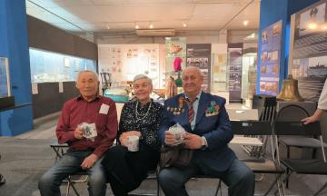 Связь поколений: встреча с детьми войны в Музее Истории!