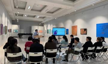 В Национальном музее прошла лекция 