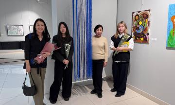 9 марта Национальный музей РБ поздравил с 8 марта семью нашего героя — участника СВО и ветерана Сирии, Алексея К.