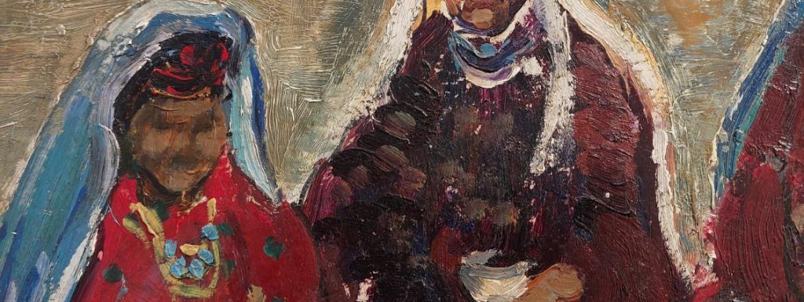 Живопись ташкентского периода Галины Визель