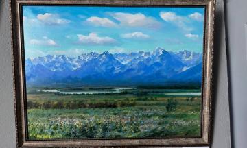 Мастер-класс с художником Юрием Раднаевым