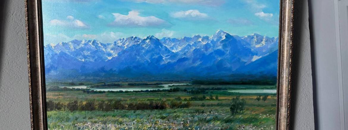 Мастер-класс с художником Юрием Раднаевым