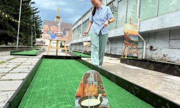 Приглашаем сыграть на новую площадку – АРТ МИНИ ГОЛЬФ «5 стихий» посвященную мастеру Буряад Зураг Лубсану Доржиеву